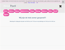 Tablet Screenshot of megapoint.nl